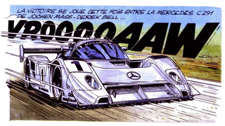 Illustration for article titled Mercedes-Benz Sauber C291 photodump